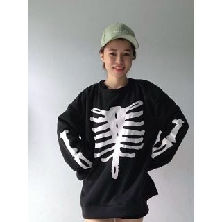 Áo khoác nỉ in xương form dưới 70kg đẹp
