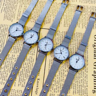 Đồng hồ nữ dây lưới mặt nhí nhiều kiểu hot trend 2022