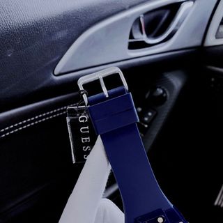 Đồng hồ nam cao cấp GUESSSS SILICONE MULTIFUNTION GW0203G7