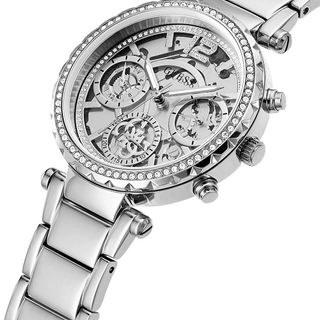Đồng hồ nữ cao cấp GUESSSS ANALOG CLEAR DIAL GW0403L1