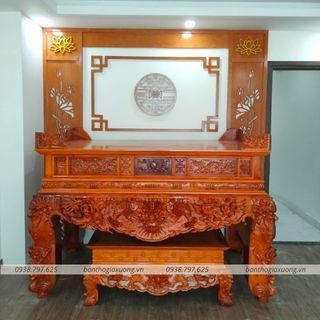 Báo giá tốt vách ngăn phòng thờ với phòng khách cnc gỗ đẹp