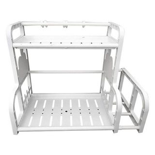 Kệ Nhà Bếp 2 Tầng Tiện Ích Đựng Gia Vị Kèm Vát Dao Tashuan TS3623 - kệ gia vị tiện dụng đựng đồ chữ H