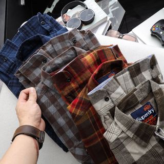 Sơ mi nam, áo sơ mi dài tay chất liệu 100% cotton, bảng màu hot dễ mang, đường may tỉ mỉ chắc chắnsize từ 55kg - 85kg