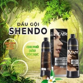 DẦU GỘI PHỦ BẠC SHENDO ĐEN, NÂU