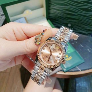 ĐỒNG HỒ ROLLEX CƠ COUPLE CAO CẤP NIỀN TRƠN