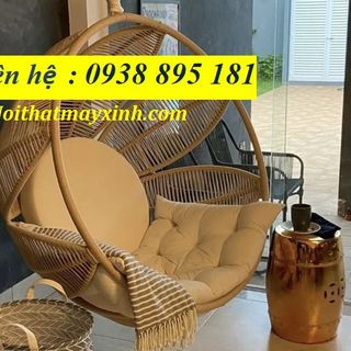 Ghế xích đu mây tự nhiên hình tròn giá sỉ