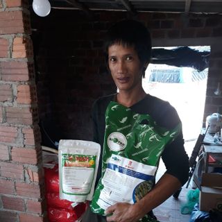 Men vi sinh cắt tảo độc và xử lý nước ao tôm Biopro Khánh Hòa hiệu quả