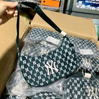 Túi xách MLB KẸP NÁCH sz25 k hộp, có logo , Hàng Like auth