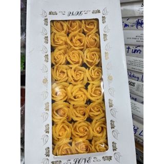 Hoa hồng sáp hộp 50 bông
