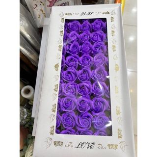 Hoa hồng sáp hộp 50 bông