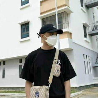 Tui s xách MLBb 2 NGĂN sz20 k hộp, có logo , Hàng Like auth