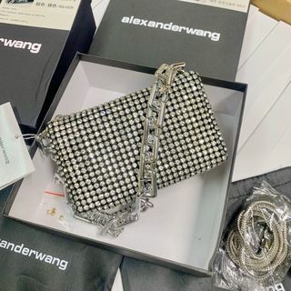 Túi xách đá ALEXANDERWANGg XÍCH sz17 Fullbox, có logo. Hàng super