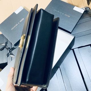 Túi xách CKk NẮP GẬP - sz24 Fullbox, cod logo