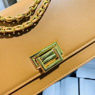 Túi xách CKk NẮP GẬP - sz24 Fullbox, cod logo