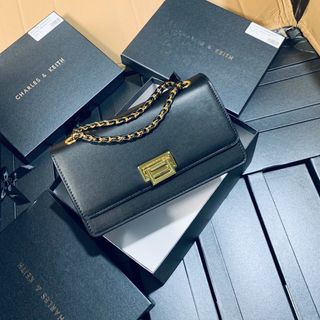 Túi xách CKk NẮP GẬP - sz24 Fullbox, cod logo