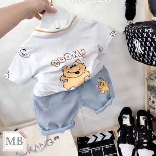 (2) Bộ Trai Quần Jeans 80-120