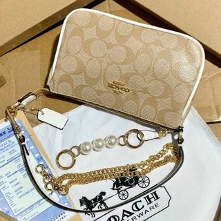 Túi xách COACHh Thuyền Bảng phối sz21 Fullbox, bọc seal , Hàng super, có logo mã cod, Bill