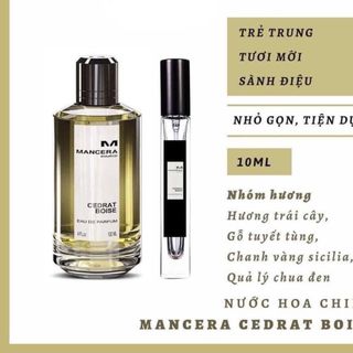 Nước hoa chiết các loại 10ml