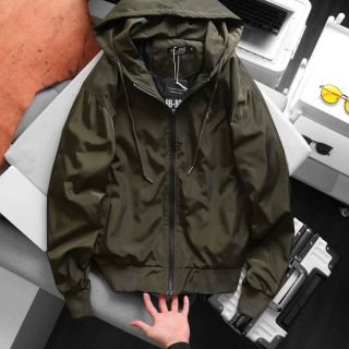 (bigsize) áo khoác dù nam bigsize màu xanh rêu size L - 3XL (80 -130kg) giá sỉ