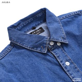 ÁO SƠ MI TAY DÀI DENIM AKUBA 01D0230