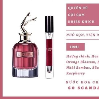 Nước hoa chiết sll cho nữ