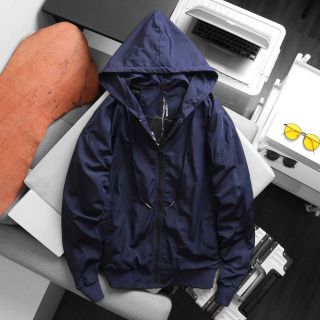 (bigsize) áo khoác dù nam bigsize màu xanh đen size L - 3XL (80 -130kg) giá sỉ