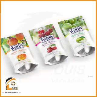 Túi màng ghép đựng trái cây sấy