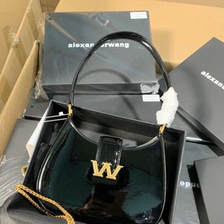 Túi xách ALEXs KHOÁ BÓNG sz22 ,Fullbox, hàng super , Bọc seal, có logo mã cod