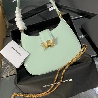 Túi xách ALEXs KHOÁ BÓNG sz22 ,Fullbox, hàng super , Bọc seal, có logo mã cod
