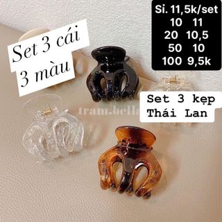 Set 3 kẹp càng cua Thái Lan (set 3) giá sỉ