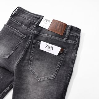 Quần jean nam, quần jean dài thời trang nam, chất jean co giản dày dặn xịn sò fom slim fit size 29 ống 15.5cm, jean đã qua xử lý wash mền mịn mặc thoải mái size từ 55kg - 90kg