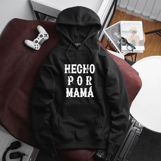 Áo khoác hoodie BB - Boiz nam size lớn, bigsize 90kg - 130kg - đen in chữ