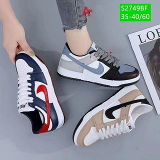Giày thể thao nữ chất da mềm êm chân S2749