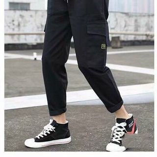 Quần jogger kaki form chuẩn nắp túi giá sỉ