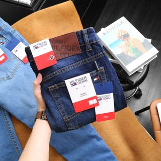 Quần jean nam, quần jean dài thời trang nam, chất jean co giản dày dặn xịn sò fom suông nhẹ size 29 ống 17,5cm, jean đã qua xử lý wash mền mịn mặc thoải mái size từ 55kg - 90kg