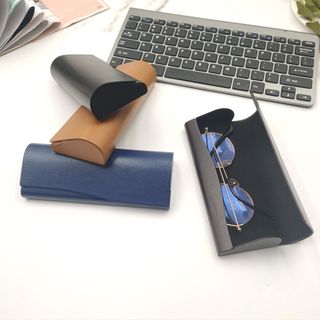 Hộp Đựng Kính Mắt Bằng Da Cứng Chống Nước Thời Trang