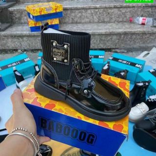 Giày boots trẻ em chất da mềm kiểu dáng đẹp S2742
