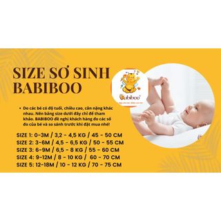 Quần sơ sinh dài vải cotton an toàn cho bé màu trắng trơn - Babiboo BB09