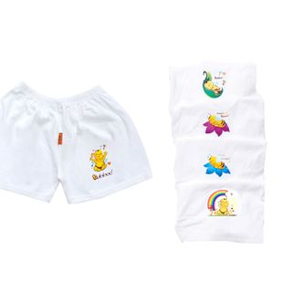 Quần đùi vải cotton an toàn cho bé - Babiboo BB11