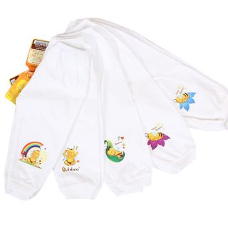 Quần sơ sinh vải cotton an toàn chi bé - Babiboo BB10