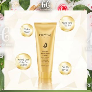 Kem kích trắng Crystal tuýp 200g