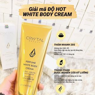 Kem kích trắng Crystal tuýp 200g