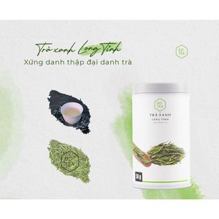 Trà xanh long tỉnh Dotea G831 50g vị êm dịu tựa hạt dẻ sắc nước xanh biếc lam ngọc