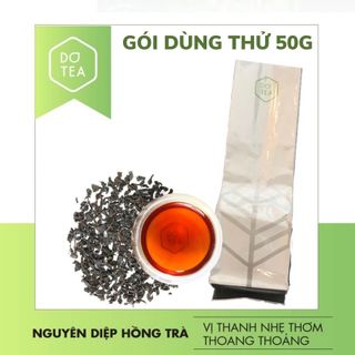 Hồng trà đen pha trà sữa gói dùng thử 10g nguyên diệp hồng trà B541 dotea giá sỉ