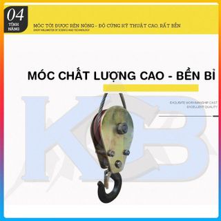 Tời mặt đất SHUANG GE 500kg - 1000kg/380v/60m