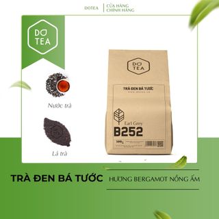 Trà đen bá tước B252 Dotea 500g chát nhẹ ngọt hậu thơm nồng nàn hương vỏ cam Bergamot