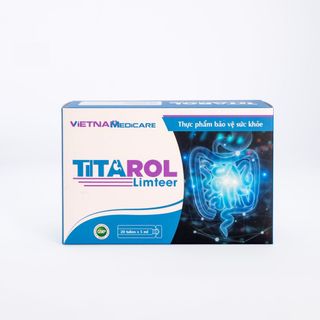 Thực phẩm bảo vệ sức khỏe TITAROL Limteer (nước vôi nhì) - Giảm triệu chứng rối loạn tiêu hóa