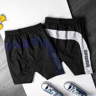 Quần short thể thao nam Q39 quần đùi nam chất thun poly co giãn 4 chiều thoáng mát thoải mái