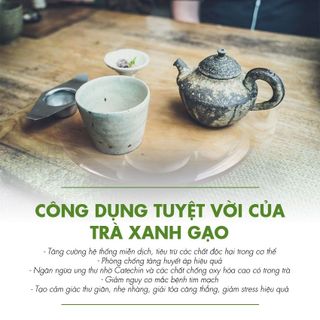 Trà xanh gạo G241 Dotea 500g ngọt thanh hương gạo vị Matcha nồng nàn nguyên liệu pha chế trà sữa