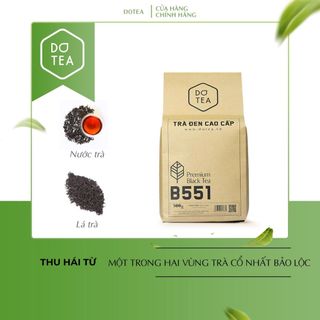 Trà đen cao cấp B551 Dotea 500g thu hái từ một trong hai vùng trà cổ tại Bảo Lộc vị dịu không gắt thơm tự nhiên giá sỉ
